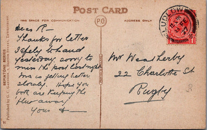 Gloucestershire Postcard: "Ye Olde Black Beare" Inn, Tewkesbury XT1441