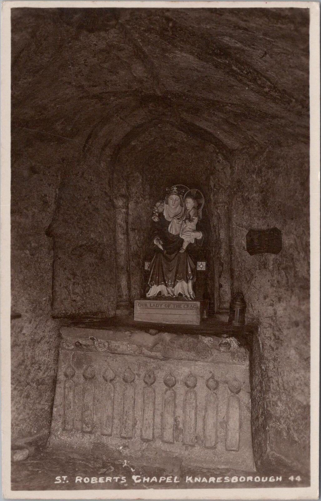 Yorkshire Postcard: St. Roberts Medieval Chapel, Knaresborough  XT1922