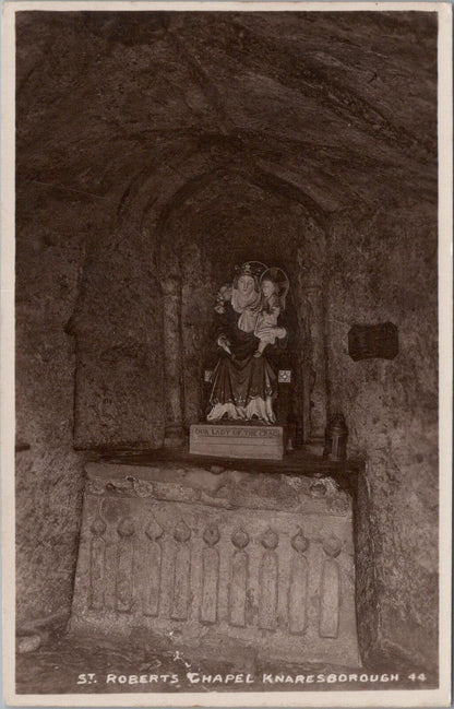 Yorkshire Postcard: St. Roberts Medieval Chapel, Knaresborough  XT1922