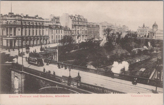 Scotland Postcard: Union Terrace and Gardens, Aberdeen, Aberdeenshire XT1923