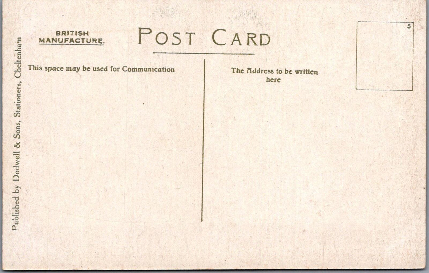Gloucestershire Postcard: The Promenade, Cheltenham. 1910's XT1932