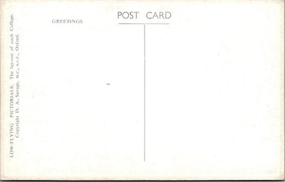 Oxfordshire Postcard: Aerial-Style Illustration of Keble College, Oxford  XT1937