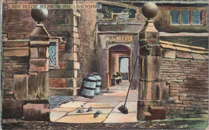Lancashire Postcard: Lady House, Milnrow 1631. 1900's - XT1941