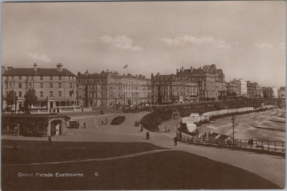 Sussex Postcard: Eastbourne Grand Parade and Seafront from the Wish Tower XT1943