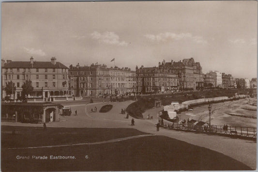 Sussex Postcard: Eastbourne Grand Parade and Seafront from the Wish Tower XT1943