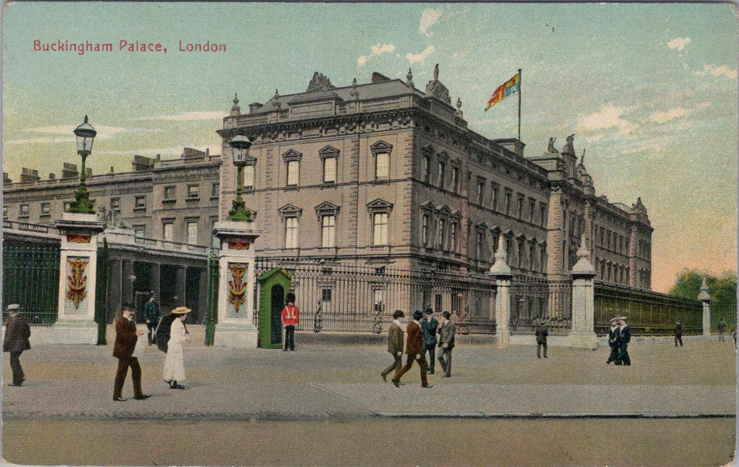 London Postcard: Buckingham Palace and Victoria Memorial XT1948
