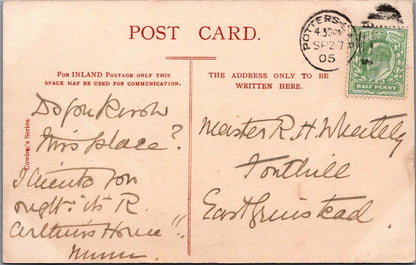 Hertfordshire Postcard: Barnet, Entrance to Dyrham Park   XT1950