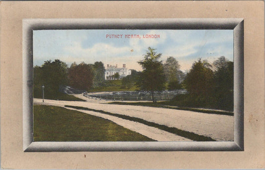 London Postcard: Putney Heath, Scio House and Scio Pond Scenic View XT1966