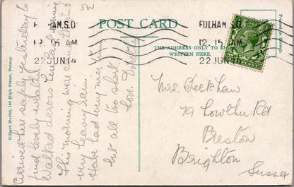 London Postcard: Putney Heath, Scio House and Scio Pond Scenic View XT1966