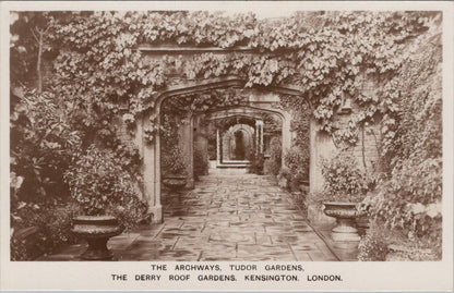 London Postcard: Derry & Toms Roof Gardens, Kensington High Street  XT1967
