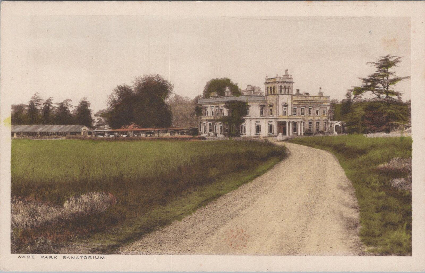 Hertfordshire Postcard: Ware Park Sanatorium, Rural Hospital Scene XT1986