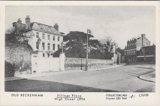 London Postcard: Beckenham, Village Place High Street c1914 - XT1993