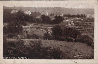 Surrey Postcard: Lodge Hill, Farnham, New Housing Development View  XT2020