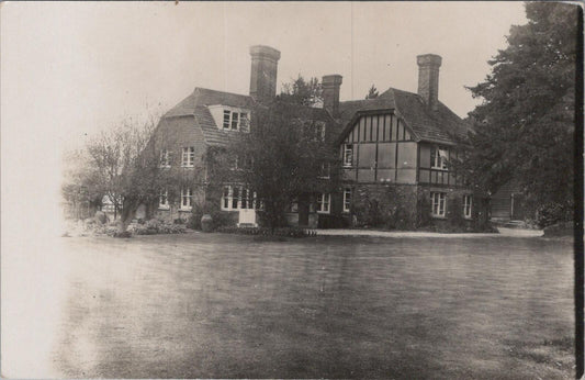 Unknown Location Postcard: Tudor Style House Architecture Sepia 1910's XT2037