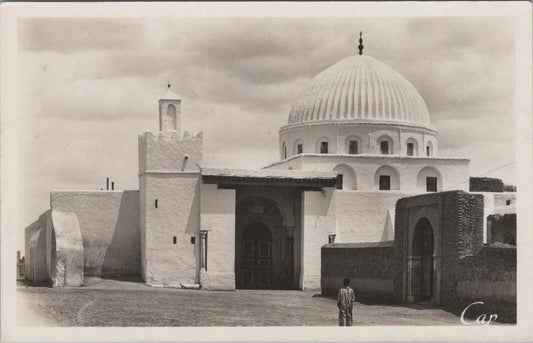 Tunisia Postcard: Mosque of Sidi-Abd-el-Kader Kairouan Real Photo 1910's  XT2042
