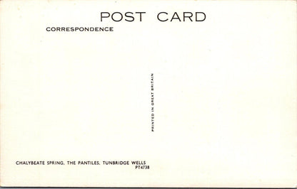 Kent Postcard: Chalybeate Spring The Pantiles Tunbridge Wells 1970's XT2066