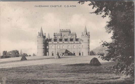 Scotland Postcard: Inveraray Castle, Seat of Clan Campbell, Loch Fyne  XT2071