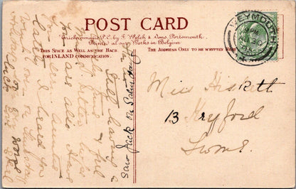 Dorset Postcard: The Stream at Upwey, near Weymouth, Wishing Well 1900's XT2090