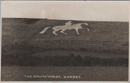 Dorset Postcard: The White Horse, Weymouth, Osmington Hill Figure  XT2093