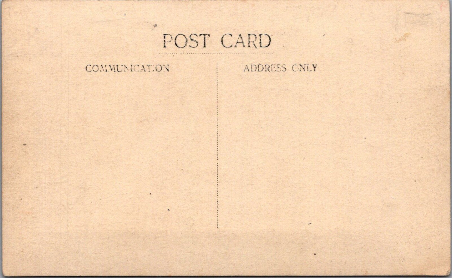Lancashire Postcard: Middleton Floods Spot Where Hero Fred Hall Died 1927 XT3434