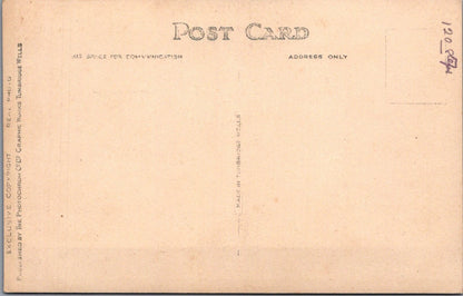 Somerset Postcard: Burnham On Sea High Lighthouse Berrow Road RPPC 1920s XT3442