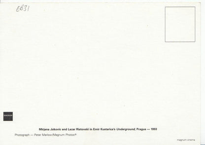 Cinema Postcard - Mirjana Jokovic & Lazar istovski in Emir Kustarica's..  EB31