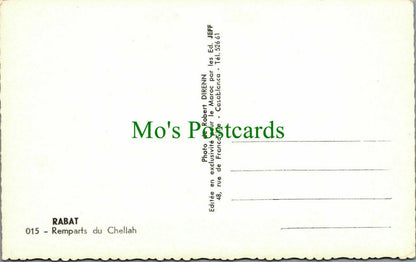 Morocco Postcard - Rabat, Remparts Du Chellah   RS26159