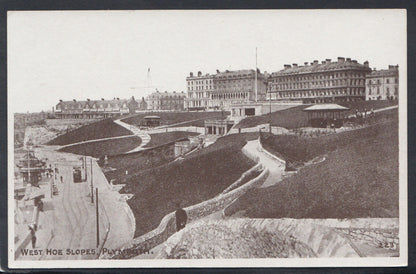 Devon Postcard - West Hoe Slopes, Plymouth RS11712