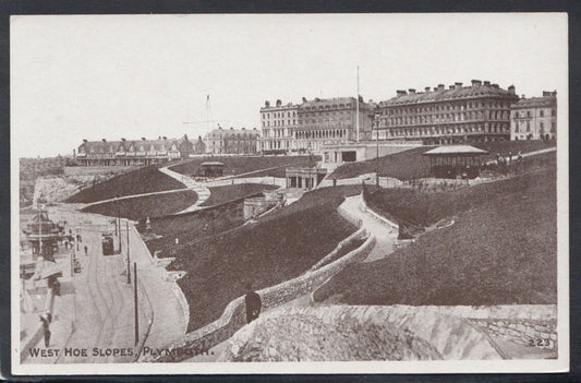 Devon Postcard - West Hoe Slopes, Plymouth RS11712