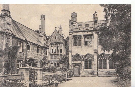 Somerset Postcard - The Chapel, Vicars Close, Wells Cathedral  ZZ4514