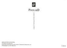 Load image into Gallery viewer, Hampshire Postcard - Winchester Cathedral - The Nave and Banners   RRR512
