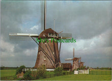 Load image into Gallery viewer, Netherlands Postcard - Windmills - Molenland, Land of Wind-Mills  RR16047
