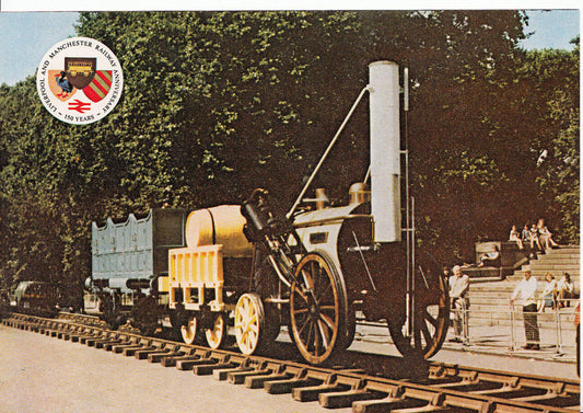 Railways Postcard - Liverpool & Manchester Railway - Rocket In London  EB57