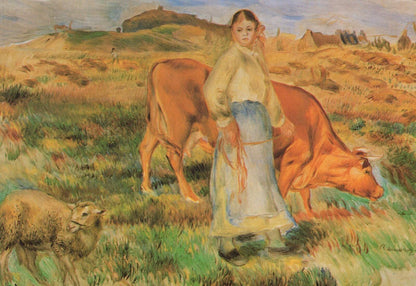 Art Postcard - Auguste Renoir, Le Retour Des Champs, Fitzwilliam Museum RR9567