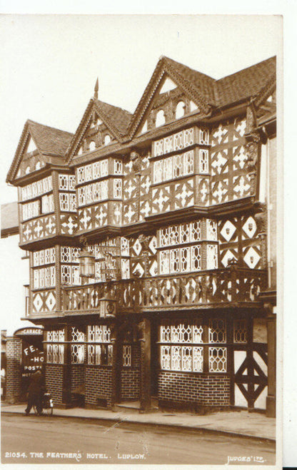 Shropshire Postcard - The Feathers Hotel, Ludlow TZ3625