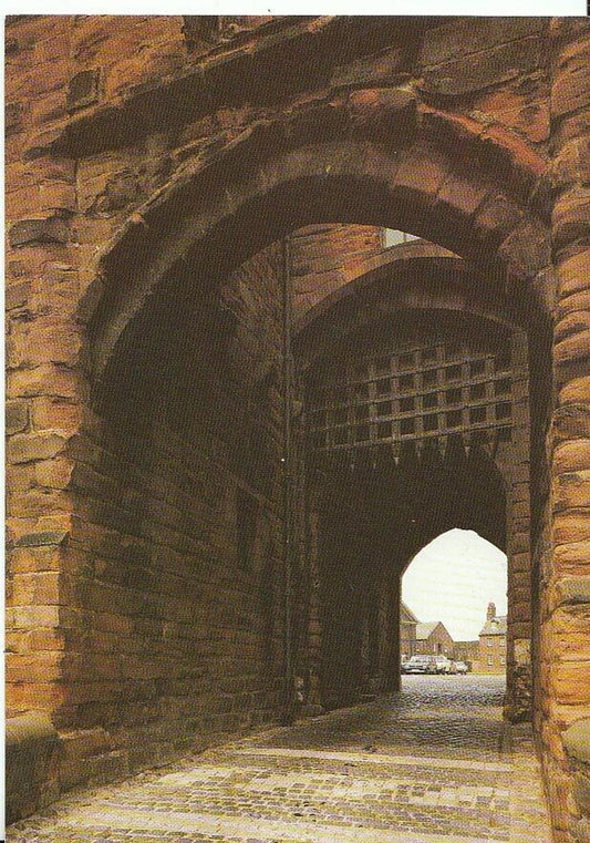 Cumbria Postcard - Carlisle Castle, Entrance to The Outer Gatehouse   AB722