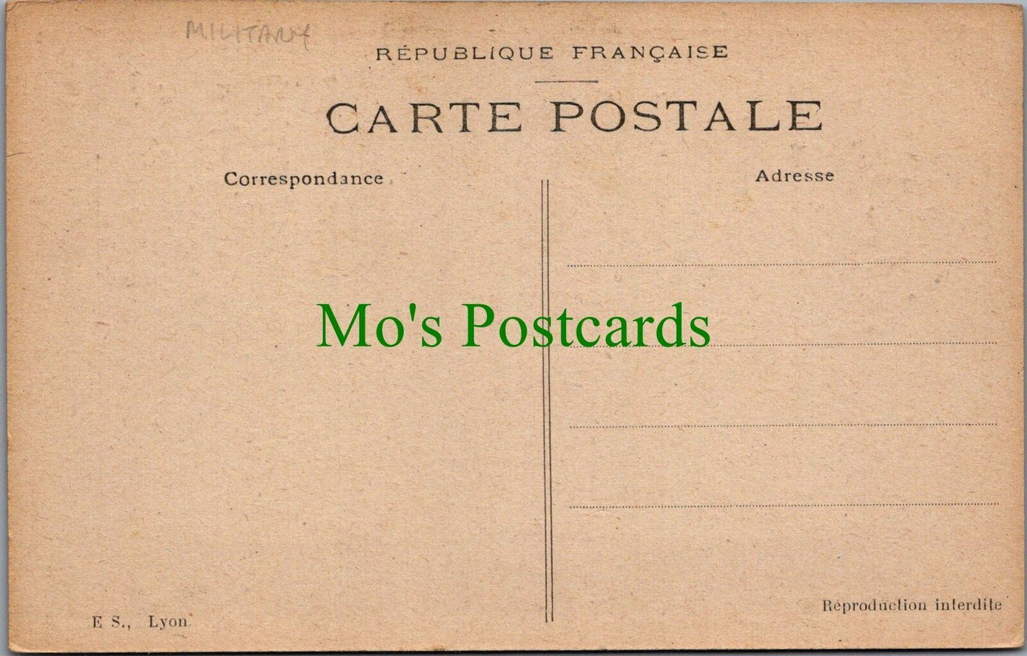 Literature Postcard - Novelist Henri Lavedan, Military, Credo Ref.RS30905