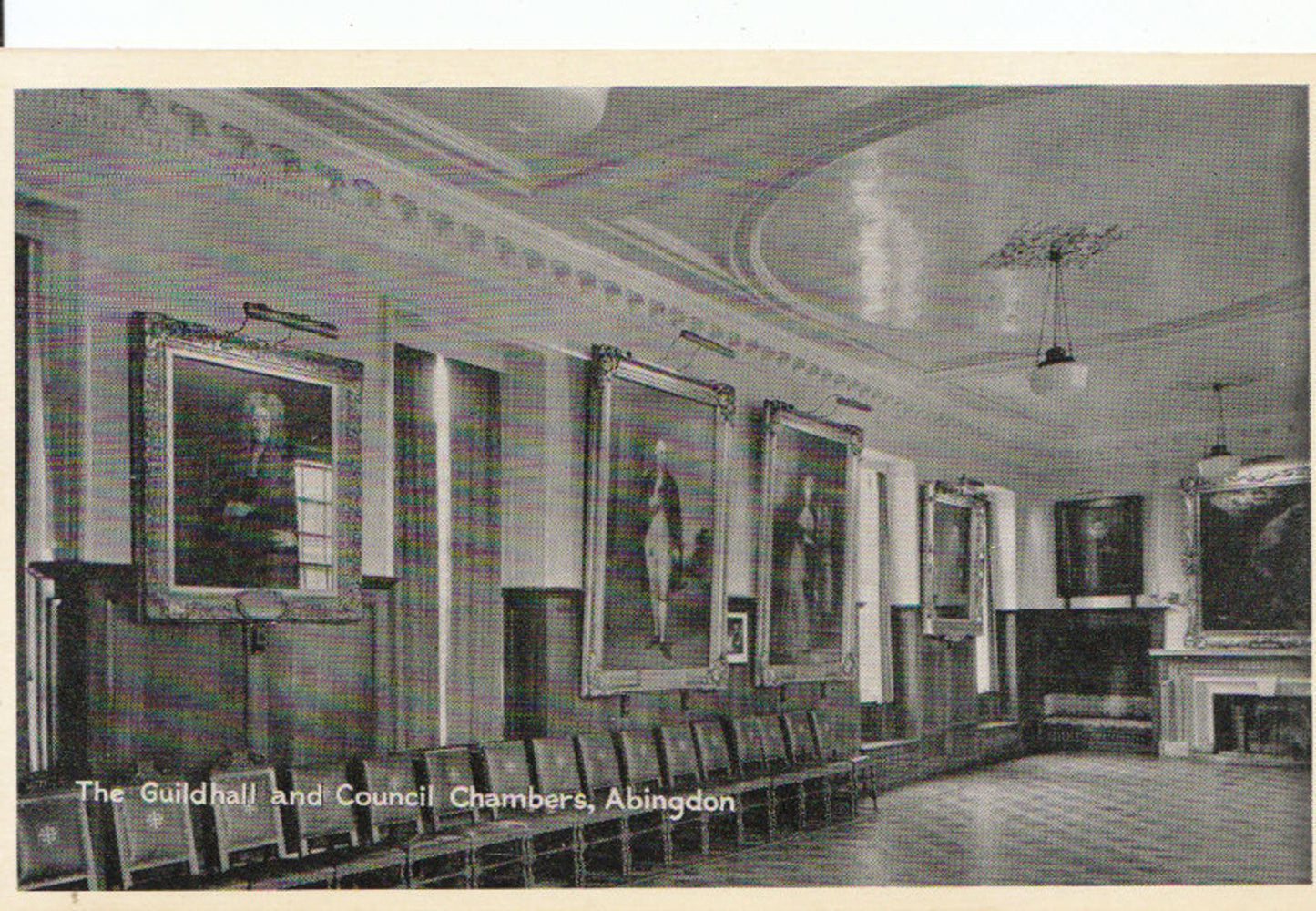 Oxfordshire Postcard - Abingdon Guildhall & Council Chambers 3078A