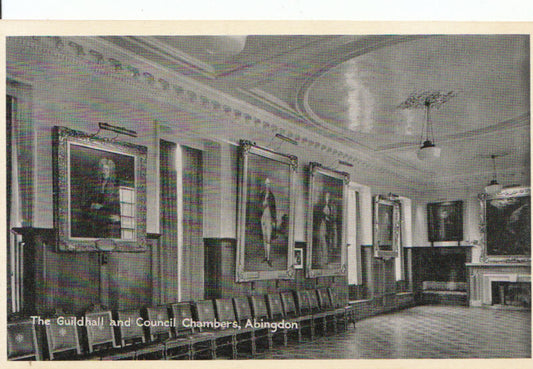 Oxfordshire Postcard - Abingdon Guildhall & Council Chambers 3078A