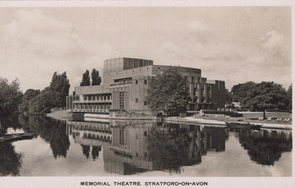 Warwickshire Postcard - Memorial Theatre, Stratford-On-Avon RS24352