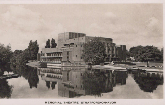 Warwickshire Postcard - Memorial Theatre, Stratford-On-Avon RS24352