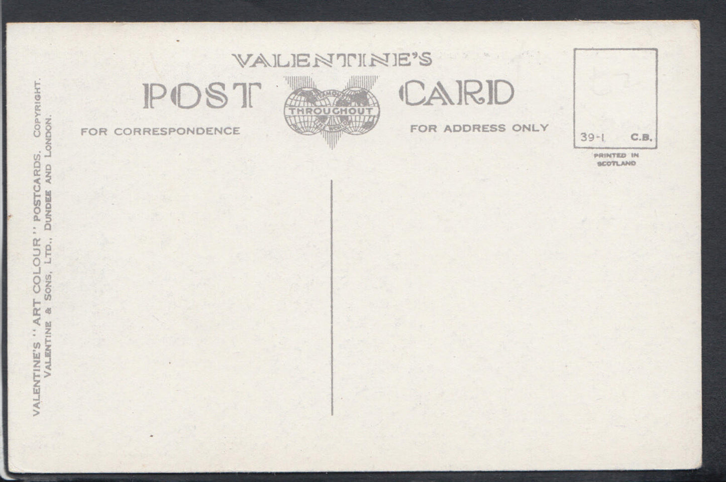 Scotland Postcard - Loch Achray and Ben Venue    RS14077