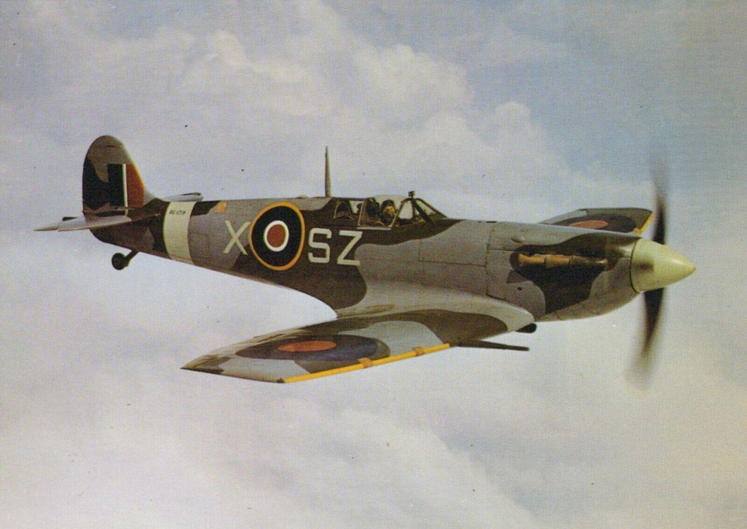 Military Aviation Postcard - Supermarine Spitfire LF MK VB Aeroplane  RRR99