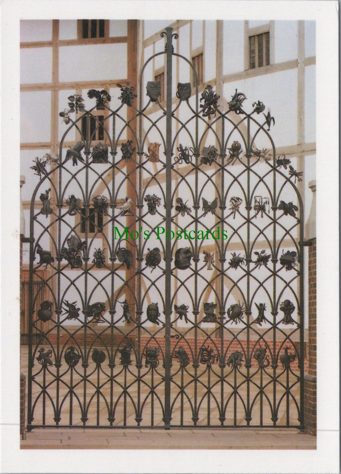 London Postcard - Bankside Gates, Shakespeare's Globe, Southwark Ref.RR16563