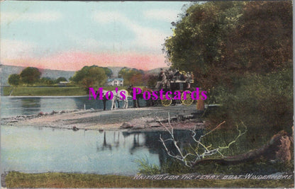 Cumbria Postcard - Windermere, Waiting For The Ferry Boat  HM115