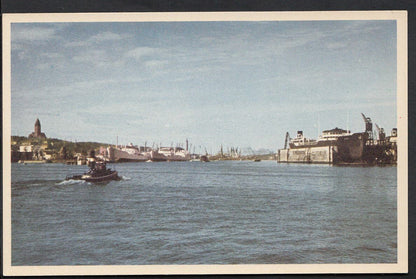 Sweden Postcard: Goteborg, Hamnen  A662