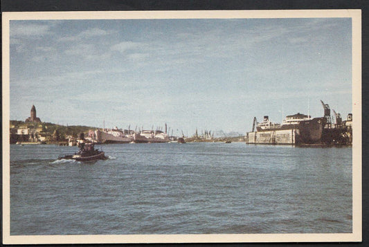 Sweden Postcard: Goteborg, Hamnen  A6621
