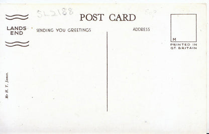Cornwall Postcard - The Last Church in England, Near Land's End  SL2188