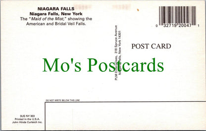 America Postcard - New York, Niagara Falls, The Maid of The Mist Ferry RS36040