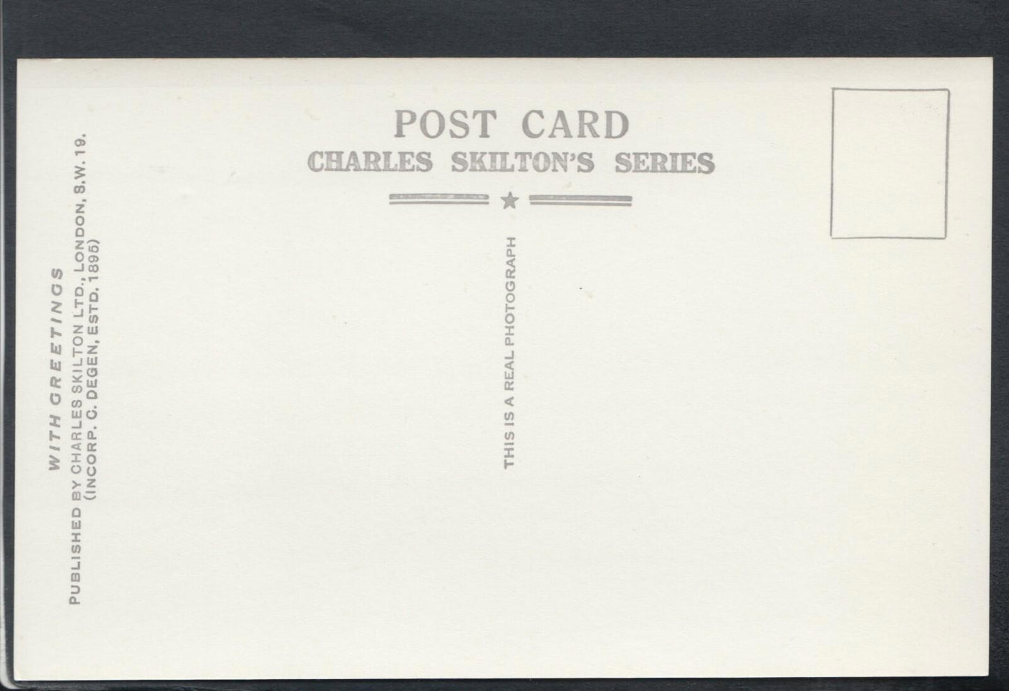 London Postcard - Statue of Aphrodite, Richmond Terrace Gardens   RT2087